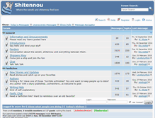 Tablet Screenshot of forums.shitennou.com
